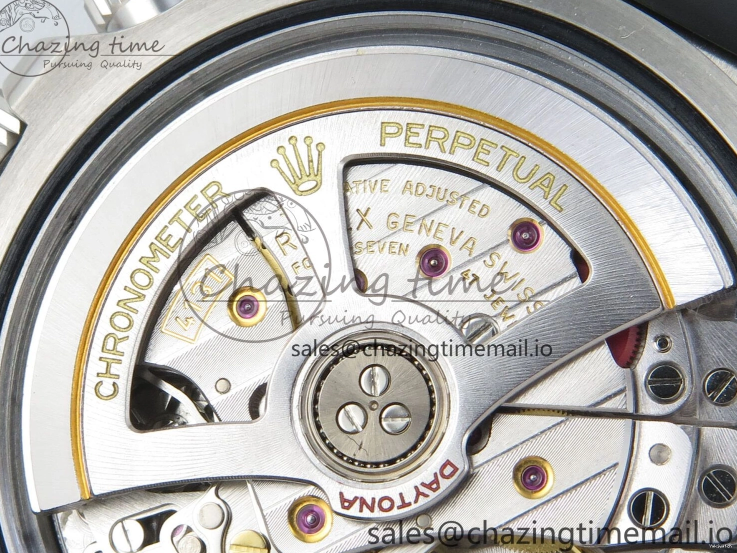 VS4131 Oysterflex Strap Gray VSF Best Black on Edition Daytona Dial V2 (Weighted) 1:1 126519 0225